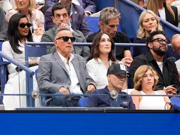 Bruce Springsteen, Ben Stiller o Sting en las gradas del Arthur Ashe Stadium Bruce Springsteen, Ben Stiller o Sting en las gradas del Arthur Ashe Stadium