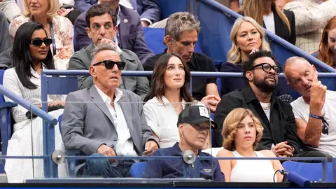 Bruce Springsteen, Ben Stiller o Sting en las gradas del Arthur Ashe Stadium Bruce Springsteen, Ben Stiller o Sting en las gradas del Arthur Ashe Stadium