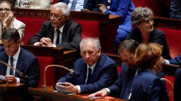 El primer ministro francés François Bayrou en la Asamblea Nacional de Francia