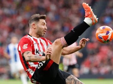 Yeray Álvarez, en un partido con el Athletic