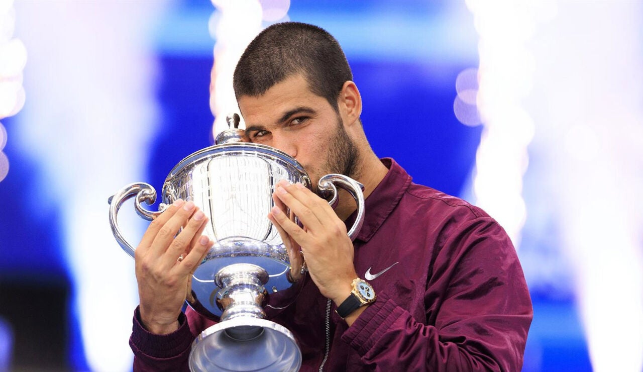 Jugones (08-09-25) Carlos Alcaraz se proclama campe&oacute;n del US Open y vuelve a ser el n&uacute;mero uno del mundo