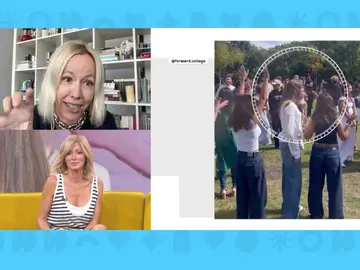 Primeras fotos de la infanta Sofía en la universidad Primeras fotos de la infanta Sofía en la universidad