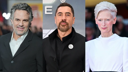 Mark Ruffalo, Javier Bardem y Tilda Swinton Mark Ruffalo, Javier Bardem y Tilda Swinton