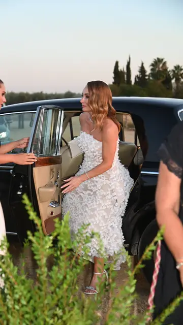 Fátima Pereyra vestida de novia Fátima Pereyra vestida de novia