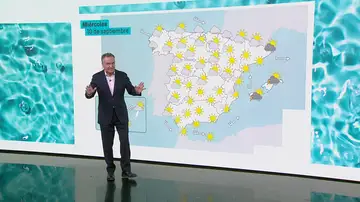 Roberto Brasero y la previsión del 9 de septiembre Roberto Brasero y la previsión del 9 de septiembre