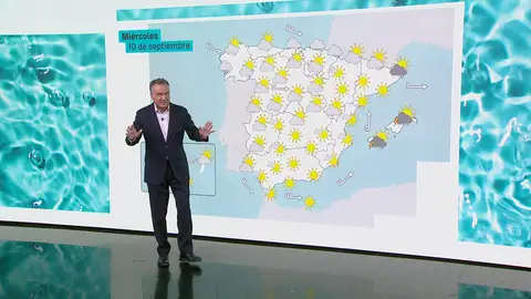 Roberto Brasero y la previsión del 9 de septiembre Roberto Brasero y la previsión del 9 de septiembre