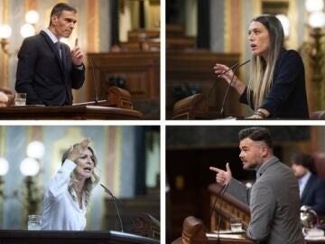 Sánchez, Díaz, Nogueras y Rufian