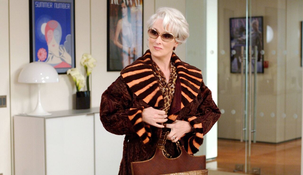 Meryl Streep como Miranda Priestley en El diablo viste de Prada