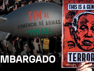 Imagen sobre el embargo de armas de España a Israel