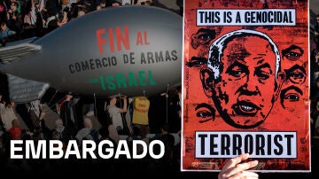 Imagen sobre el embargo de armas de España a Israel