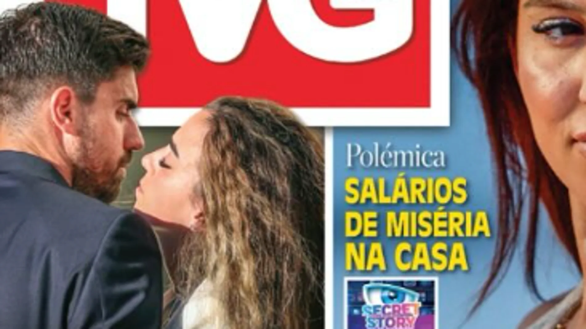 La imagen de Rúben Neves y Rute Cardoso en la revista La imagen de Rúben Neves y Rute Cardoso en la revista