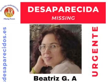 Beatriz, desaparecida en Oliva