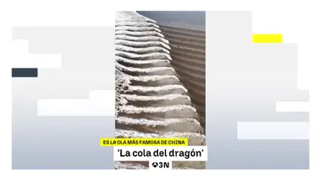 VÍDEO: El fenómeno natural Cola de Dragón crea olas de 9 metros de altura en un río de China. VÍDEO: El fenómeno natural Cola de Dragón crea olas de 9 metros de altura en un río de China.