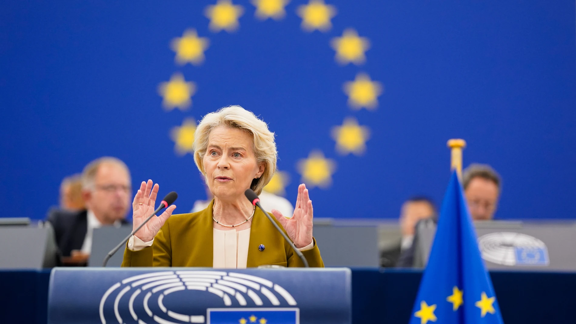 Úrsula Von der Leyen, presidenta de la Comisión Europea Úrsula Von der Leyen, presidenta de la Comisión Europea