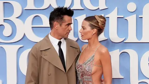 Margot Robbie y Colin Farrell en la premiere de A Big Bold Beautiful Journey en Londres Margot Robbie y Colin Farrell en la premiere de A Big Bold Beautiful Journey en Londres