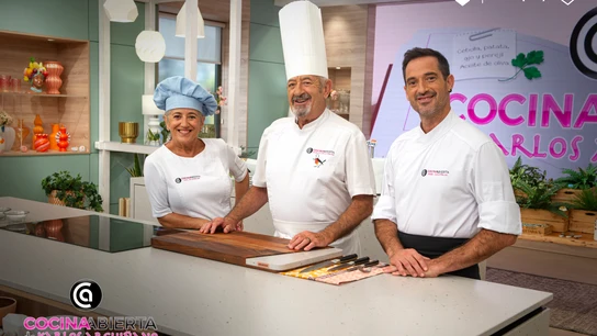 Karlos, Joseba y Eva Arguiñano Cocina abierta de Karlos Arguiñano