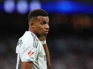 Kylian Mbappé, en el partido ante el RCD Mallorca