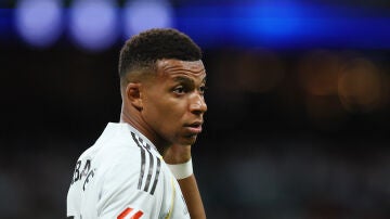 Kylian Mbappé, en el partido ante el RCD Mallorca