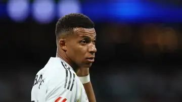 Kylian Mbappé, en el partido ante el RCD Mallorca Kylian Mbappé, en el partido ante el RCD Mallorca