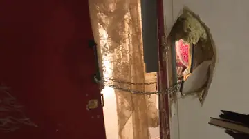 Edificio okupado en Barajas Edificio okupado en Barajas