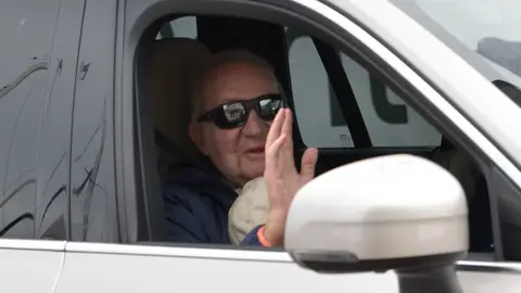 El rey Juan Carlos en Sanxenxo El rey Juan Carlos en Sanxenxo