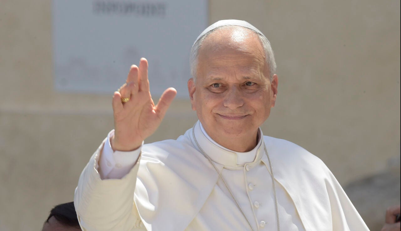El Papa Le&oacute;n XIV durante la canonizaci&oacute;n de Carlo Acutis, en la Plaza de San Pedro del Vaticano, a 7 de septiembre de 2025, en Roma