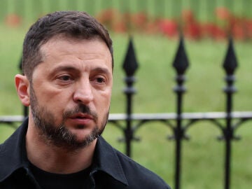 El presidente de Ucrania, Volodímir Zelenski. 