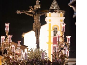 Imagen del Santísimo Cristo del Crucero, de Almadén. 