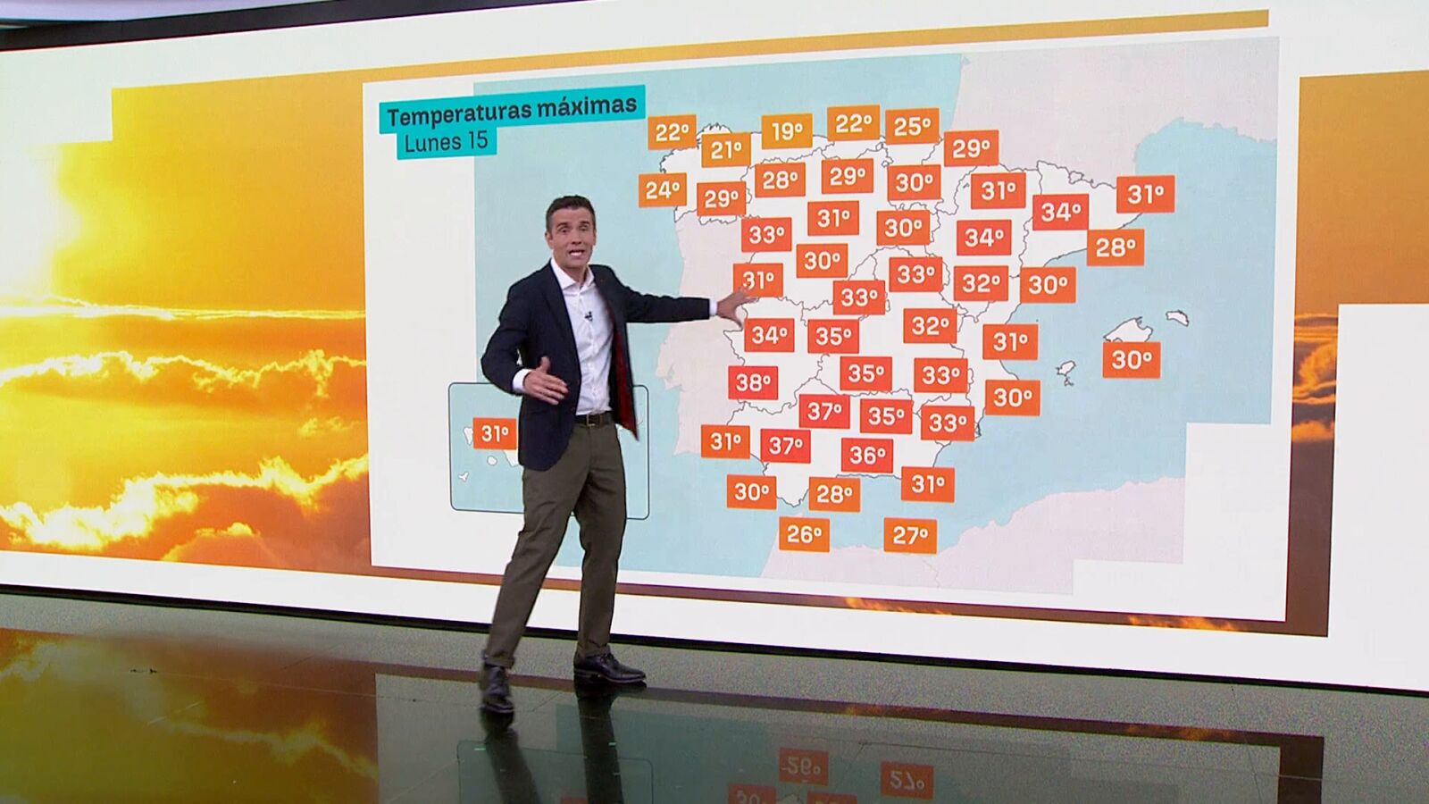 Vuelven los 40ºC a mediados de septiembre: César Gonzalo avisa del calor de la última semana del verano