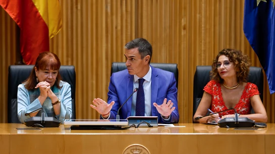 Pedro Sánchez en la reunión interparlamentaria del Grupo Parlamentario Socialista Pedro Sánchez en la reunión interparlamentaria del Grupo Parlamentario Socialista