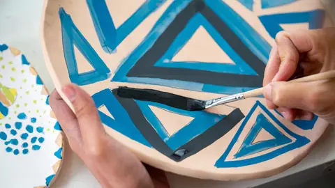 Plato pintado Plato pintado