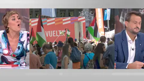 Rifirrafe, protestas Vuelta a España Rifirrafe, protestas Vuelta a España