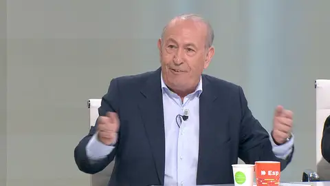 Nicolás Redondo en Espejo Público. Nicolás Redondo en Espejo Público.