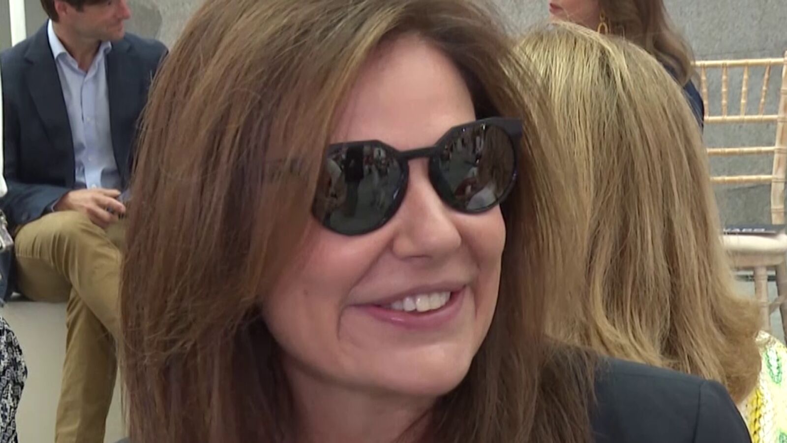 Nuria González solo sonríe cuando le preguntan por la relación de Mar Flores y Fernando Fernández Tapias