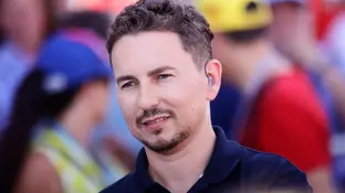 Jorge Lorenzo, en el Motorland Aragon Circuit en septiembre de 2024 Jorge Lorenzo, en el Motorland Aragon Circuit en septiembre de 2024