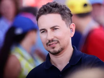 Jorge Lorenzo, en el Motorland Aragon Circuit en septiembre de 2024 Jorge Lorenzo, en el Motorland Aragon Circuit en septiembre de 2024