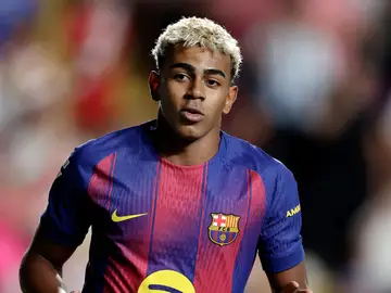 Lamine Yamal con la camiseta del Barcelona Lamine Yamal con la camiseta del Barcelona