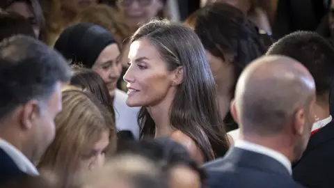 La reina Letizia en Egipto La reina Letizia en Egipto