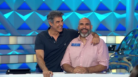 “J.J. ven aquí conmigo y que juegue ella”: la broma de Jorge Fernández a una pareja de concursantes “J.J. ven aquí conmigo y que juegue ella”: la broma de Jorge Fernández a una pareja de concursantes