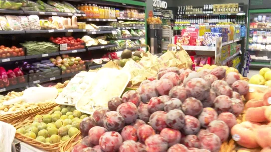 Imagen de un supermercado Imagen de un supermercado