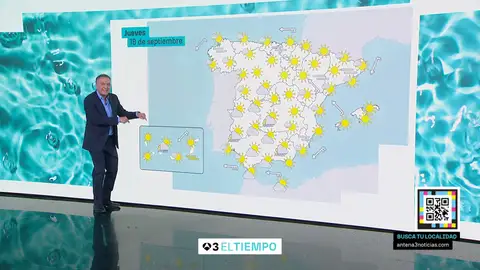 La previsión de Roberto Brasero Roberto Brasero: "El domingo se va el calor"