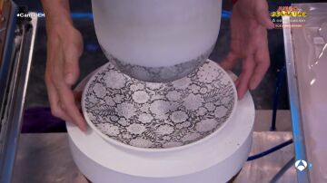 ¡Platos impresionantes! Marron enseña una novedosa técnica de imprimación cerámica