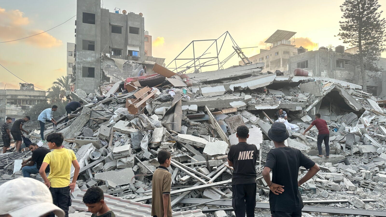 Tercer día de ofensiva total en Gaza: Hamás convoca para este fin de semana 