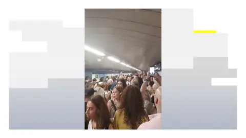 Caos en el metro Caos en el metro