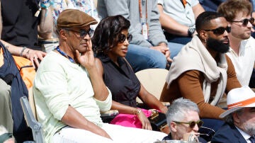 Yannick Noah, en la final de Roland Garros entre Sinner y Alcaraz