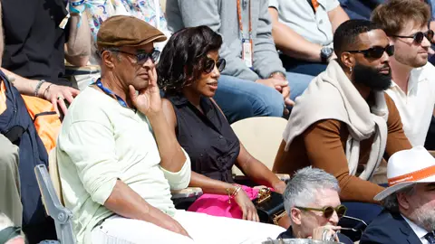 Yannick Noah, en la final de Roland Garros entre Sinner y Alcaraz Yannick Noah, en la final de Roland Garros entre Sinner y Alcaraz