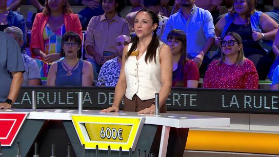 Susana acapara los aplausos de La ruleta al llevarse la Triple Prueba de Velocidad