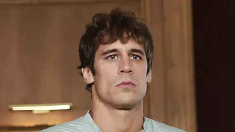 Martiño Rivas desfilando Martiño Rivas desfilando