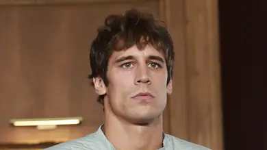 Martiño Rivas sorprende como modelo en el desfile de Palomo Spain y no se le da nada mal Martiño Rivas sorprende como modelo en el desfile de Palomo Spain y no se le da nada mal