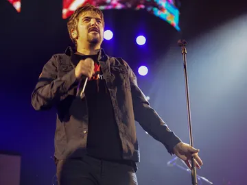 David Muñoz de Estopa se presenta en concierto el 27 de noviembre de 2015 en Barcelona, España. David Muñoz de Estopa se presenta en concierto el 27 de noviembre de 2015 en Barcelona, España.